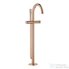 Grohe ATRIO PRIVATE szabadon álló kádtöltő csaptelep zuhanyszettel,alaptest nélkül,Warm Sunset 25229DA0 csaptelep