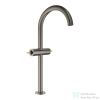 Grohe ATRIO PRIVATE XL magasított mosdó csaptelep fogantyú nélkül,click-clack leeresztővel,Brushed Hard Graphite 21140AL0 (21140AL0)