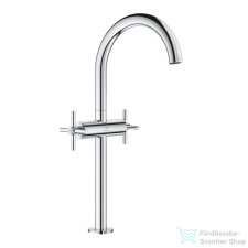 Grohe ATRIO XL magasított mosdó csaptelep click-clack leeresztővel,Króm 21149000 csaptelep