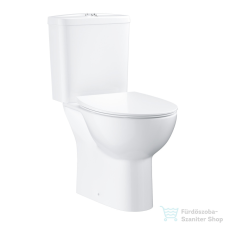 Grohe Bau Ceramic komplett perem nélküli,hátsó kifolyású monoblokkos wc szett,fehér 39942000 szaniter