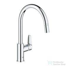 Grohe BAUEDGE kihúzható fejes mosogató csaptelep,Króm 30536000 (30536000) csaptelep