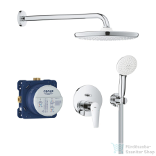 Grohe BAUEDGE komplett falsík alatti zuhanyrendszer,króm 25290000 csaptelep