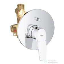 Grohe BauFlow falsík alatti egykaros kádcsaptelep, króm 29113000 (29113000) csaptelep