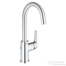 Grohe Bauflow magasított mosdó csaptelep automata leeresztővel,króm 23753000 (23753000) csaptelep