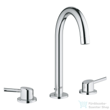 Grohe CONCETTO 3 üléses mosdó csaptelep automata leeresztővel,króm 20216001 csaptelep