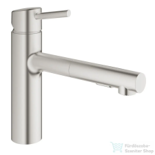 Grohe CONCETTO EGYKAROS MOSOGATÓCSAP 1/2? matt szuperacél 30273DC1 (30273DC1) csaptelep
