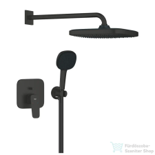 Grohe CUBEO falsík alatti zuhanyrendszer alaptest nélkül,matt fekete 1053362430 (1053362430) csaptelep