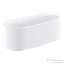 Grohe Essence 180x80 cm-es szabadon álló acél kád,fehér 39729000 kád, zuhanykabin