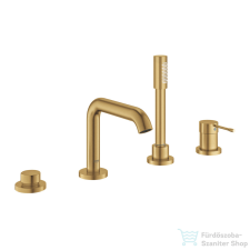Grohe ESSENCE 4 üléses kádtöltő csaptelep zuhanyszettel,alaptest nélkül,Brushed Cool Sunrise 25251GN1 csaptelep