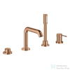 Grohe ESSENCE 4 üléses kádtöltő csaptelep zuhanyszettel,alaptest nélkül,Warm Sunset 25251DA1 (25251DA1)