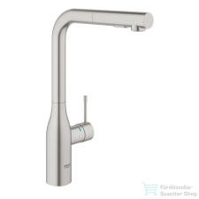 Grohe ESSENCE kihúzható fejes,2 funkciós mosogató csaptelep,Supersteel 30504DC0 csaptelep