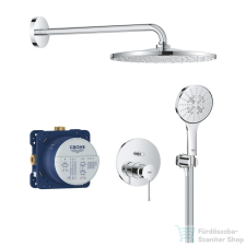 Grohe ESSENCE komplett falsík alatti zuhanyrendszer,Rainshower Mono 310 fejzuhannyal,króm 25287000 csaptelep