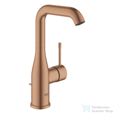 Grohe ESSENCE L magasított mosdó csaptelep automata leeresztővel,Brushed Warm Sunset 24174DL1 csaptelep