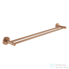 Grohe ESSENTIALS 65,4 cm-es dupla törölközőtartó,Brushed Warm Sunset 40802DL1 fürdőszoba kiegészítő