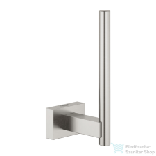 Grohe ESSENTIALS CUBE pót wc papír tatrtó,Supersteel 40623DC1 fürdőszoba kiegészítő