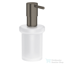 Grohe ESSENTIALS fali szappanadagoló tartó konzol nélkül,Brushed Hard Graphite 40394AL1 fürdőszoba kiegészítő