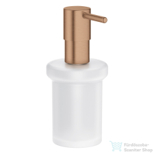 Grohe ESSENTIALS fali szappanadagoló tartó konzol nélkül,Brushed Warm Sunset 40394DL1 fürdőszoba kiegészítő