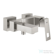 Grohe Eurocube egykaros kádtöltő csaptelep zuhanyszett nélkül,Supersteel 23140DC0 (23140DC0) csaptelep