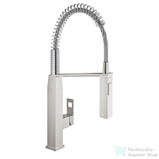 Grohe EUROCUBE EGYKAROS MOSOGATÓCSAP 1/2? matt szuperacél 31395DC0 csaptelep