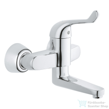 Grohe EUROECO SPECIAL fali mosdó csaptelep leeresztő nélkül,Króm 32792000 csaptelep