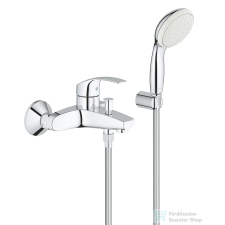 Grohe Eurosmart kádcsaptelep zuhanyszettel króm 3330220A csaptelep
