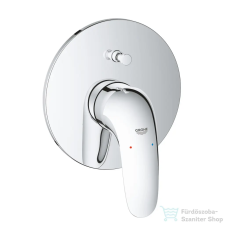 Grohe EUROSTYLE falsík alatti kád/zuhany csaptelep belső egység nélkül,Króm 29099003 (29099003) csaptelep