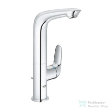 Grohe EUROSTYLE L magasított mosdó csaptelep automata leeresztővel,Króm 23718003 (23718003) csaptelep