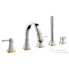 Grohe Grandera 5-lyukas kádperembe süllyeszthető kádcsaptelep, króm 19919IG0 csaptelep