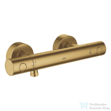 Grohe Grohtherm 1000 termosztátos zuhany csaptelep zuhanyszett nélkül,Brushed Cool Sunrise 34065GN2 csaptelep