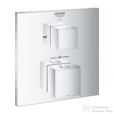 Grohe Grohtherm Cube termosztátos kád keverő 2 kimenethez 24155000 csaptelep