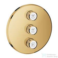 Grohe GROHTHERM Smartcontrol falsík alatti 3 funkciós vízmennyiség szabályzó,Cool Sunrise 29122GL0 csaptelep