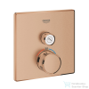 Grohe Grohtherm SmartControl falsík alatti termosztátos csaptelep 1 fogyasztóhoz,belső egység nélkül,Brushed Warm Sunset 29123DL0