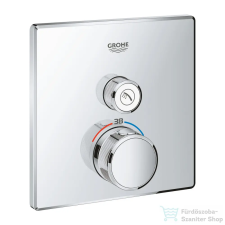 Grohe Grohtherm SmartControl termosztátos falsík alatti csaptelep 1 fogyasztóra, króm 29123000 (29123000) csaptelep