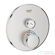 Grohe Grohtherm SmartControl termosztátos falsík alatti csaptelep 1 fogysztóhoz,Supersteel 29118DC0 csaptelep