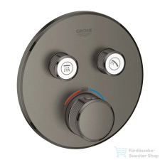 Grohe Grohtherm SmartControl termosztátos színkészlet 2-utas váltóval, szálcsiszolt grafit 29119AL0 (29119AL0) csaptelep