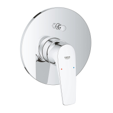 Grohe Kád/Zuhany csaptelep szett falsík alatti, BauFlow króm, Grohe csaptelep