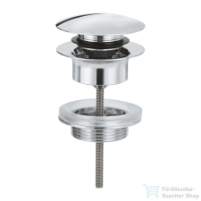 Grohe leeresztő szett push-open (túlfolyós mosdókagylóhoz), króm 65807000 csaptelep