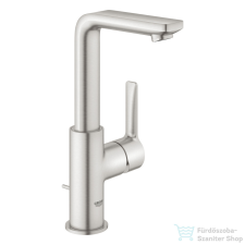 Grohe LINEARE L magasított mosdó csaptelep automata leeresztővel,Supersteel 23296DC1 csaptelep