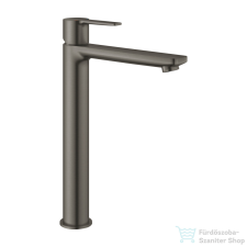 Grohe LINEARE XL magasított mosdó csaptelep leeresztő nélkül,Brushed Hard Graphite 23405AL1 csaptelep