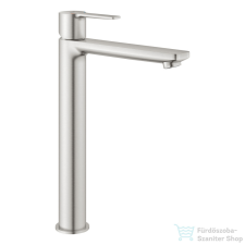 Grohe LINEARE XL magasított mosdó csaptelep leeresztő nélkül,Supersteel 23405DC1 csaptelep