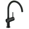 Grohe Minta egykaros mosogató csaptelep, fekete 32917KS0
