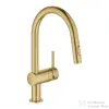 Grohe MINTA kihúzható fejes mosogató csaptelep,Brushed Cool Sunrise 32321GN2 (32321GN2)