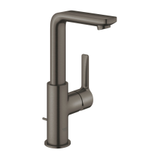 Grohe Mosdó csaptelep leeresztőszeleppel L, Lineare szálcs. Hard Graphite, Grohe csaptelep