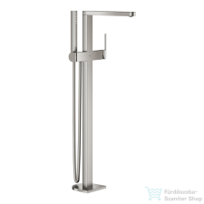 Grohe PLUS szabadon álló kádtöltő csaptelep zuhanyszettel,alaptest nélkül,Supersteel 23846DC3 csaptelep