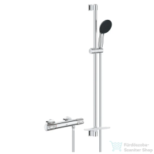 Grohe PRECISION FEEL termosztátos zuhany csaptelep zuhanyszettel,króm 34853001 (34853001) csaptelep