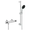 Grohe Precision Flow Termosztátos Zuhanycsaptelep zuhanyszettel 34800001