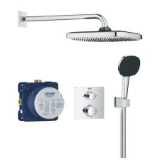 Grohe Precision Termosztátos rejtett zuhanyrendszer Vitalio Comfort 250 fejzuhannyal króm 34882000 csaptelep