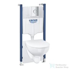 Grohe SOLIDO 6 részes wc szett króm nyomólappal,39900000 szaniter
