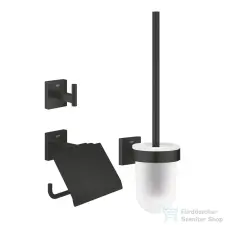 Grohe START CUBE 3 db-os kiegészítő szett,matt fekete 411232430 fürdőszoba kiegészítő