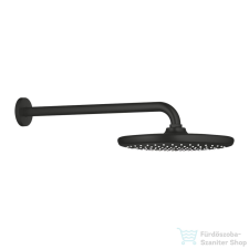 Grohe TEMPESTA 250 fejzuhany 38 cm-es zuhanykarral,Matt fekete 266682430 csaptelep